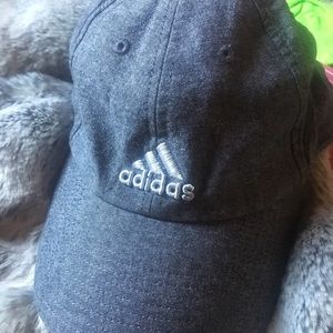 Grey adidas hat